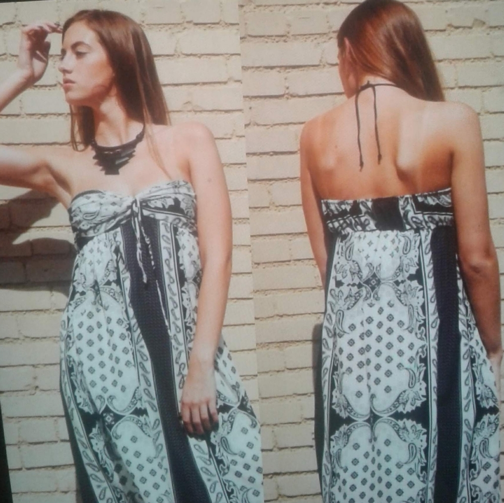 Strapless Maxi Dress - Picture 2 of 6